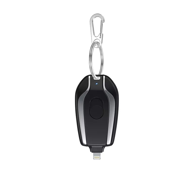 Light Mini Usb Power Banks 1500mah Small Emergency Charging Battery Pack Keychain Portable Charger