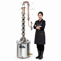 Distillateur d'alcool domestique Ace 50L 60L 80L, petit équipement de distillation, distillerie d'alcool artisanal