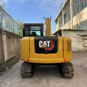 Fournisseur professionnel Mini-excavatrice d'occasion de 8 tonnes pour moteur et boîte de vitesses contrôlés par PLC 308E2 Presque neuve en stock - Product Image 6