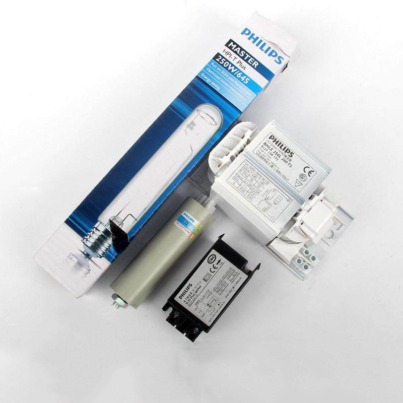 Lampe 250W + Ballast + Condensateur + Déclencheur