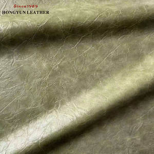 Настраиваемые водонепроницаемые стойкие к истиранию экологически чистые Oeko-Tex стандартные трещины текстуры HongYun HY426YL PU кожаные сумки - Product Image 2