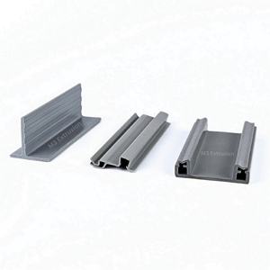 L'extrusion rigide de PVC ABS PC + ABS PP profile les canaux de faisceau de câbles électriques et les appuis de rail de carte PCB pour industriel et électronique - Product Image 2