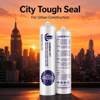 Scellant silicone pour toiture SANVO, durcissement neutre, 300 ml, résistant aux intempéries, résistant au vieillissement, résistant aux fissures, emballage pour la construction, haute adhérence
