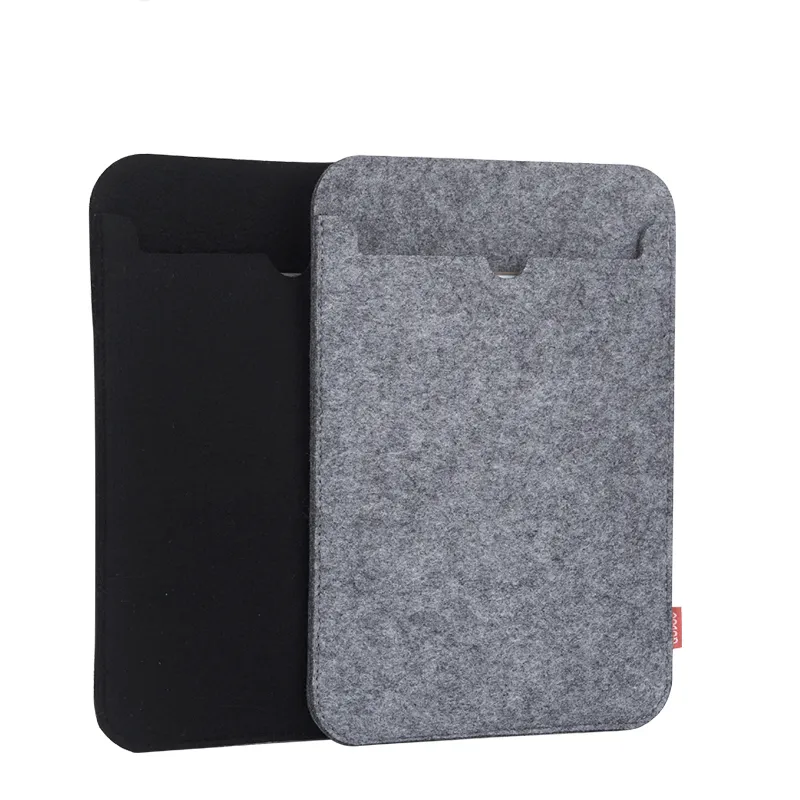 Sleeve Bag Case For iPad mini 4 5 Air 1 2 3 10.2 2019 For iPad Pro 10.5 9.7 2017 2018 Huawei Xiaomi Wool Felt Fabric Tablet case