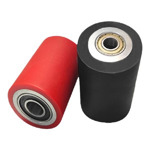 عجلة مطاطية من السيليكون مقاومة للاهتراء ومقاومة للحرارة العالية صلبة اختيارية من السيليكون - Product Image 1