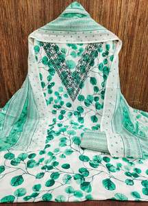 Costume imprimé d'approvisionnement d'usine en gros avec des vêtements pakistanais élégants Salwar Kameez à vendre à l'exportation - Product Image 6