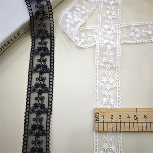 <span class=keywords><strong>Pizzo</strong></span> Guipure Chantilly Fai-da-Te <span class=keywords><strong>in</strong></span> Rete di Poliestere Ricamato Idrosolubile per Decorazioni di <span class=keywords><strong>Tende</strong></span>, Vestiti, Scarpe e Borse - Product Image 2