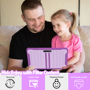 Pritom 10 Inch Trẻ Em Tablet PC 64GB Nóng Nhất Cho Trẻ Em Tuổi 2-9 Với Học Tập Nội Dung Cho Món Quà Sinh Nhật Giá Rẻ <span class=keywords><strong>Android</strong></span> Máy Tính Bảng - Product Image 3