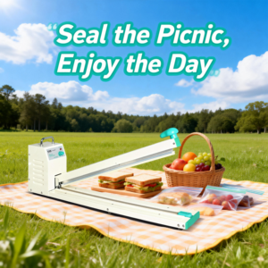 Scelleuse manuelle compacte à impulsion DF1000 UK, conception étendue pour les applications de sacs d'expédition de gros colis - Product Image 4