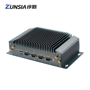 OEM 3 LAN 4 * Com Embedded Fanless Mini PC Intel 12th 11th Gen Core I3 <span class=keywords><strong>I5</strong></span> <span class=keywords><strong>I7</strong></span> I9 DDR4 1 * HD 1 * VGA 5G Estación Base X86 PC Industrial - Product Image 2