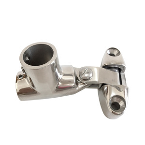 Conector de Tubo para Sombrilla con Tapa Deslizante Bidireccional de 90 Grados, Bisagra para Asiento de Cubierta Marina, Accesorios para Sombrilla - Product Image 1