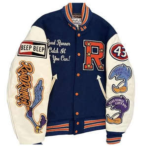 Parche <span class=keywords><strong>de</strong></span> Chenilla Personalizado con Corte Láser, Letra Universitaria Termoadhesiva, Insignia Bordada en 3D para Chaqueta o Sudadera - Product Image 2