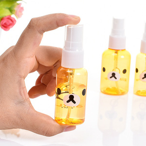 <b>Cute</b> <b>Bear</b> Face Spray Bottle 30Ml Manual Facial Mist Sprayer For Toner Travel Use - Product Image 3