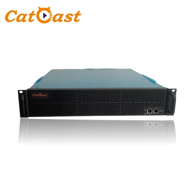 2U Headend System 32 48 64 Channel Ip to Analog Modulator in NTSC/PAL Standard