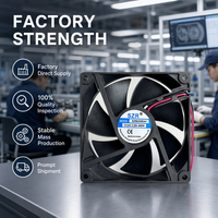 Ventilateur axial silencieux haute vitesse 5000 tr/min pour PC, 5/12/24/48V CC, roulement à billes, 9225, pour évacuation et ventilation, électrique, OEM, vente en gros