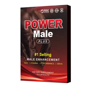 Cápsulas de Suplemento Herbal Maca para la Energía y el Crecimiento Masculino - Suministro de 10 Piezas de Fabricantes, <span class=keywords><strong>Vida</strong></span> Útil de 24 Meses, Potenciador Masculino - Product Image 1