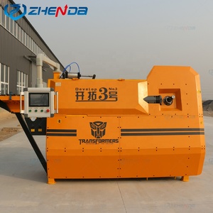 Develop No.2/3 Factory Price CNC Automatic 4-12mm Steel Wire Stirrup Bender / Reinforcing Rebar Stirrup <b>Bending</b> <b>Machine</b> - Product Image 3