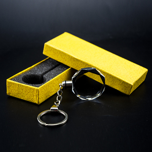 LED Custom Crystal Keychain Personalized Crystal Keychain for <strong>Gifts</strong> Promotional <strong>Items</strong> Corporate Souvenirs Custom Engraving - Product Image 6