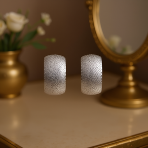 Boucles d'oreilles en argent 925, design minimaliste, unisexe, à porter au quotidien, couleur noir et or, bijoux fins - Product Image 2