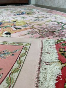 Luxury Modern Hand Knotted Pure <b>Silk</b> Washable Designer Carpet Handmade Non Slip Floor Rug Custom Pattern Living Room Bedroom - Product Image 1