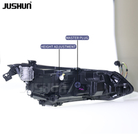 Kit de conversion de phares LED étanches JUSHUN 2020-2025 pour Volkswagen VW Golf 8, ajustement OEM, luminosité élevée 300 %, pièces automobiles