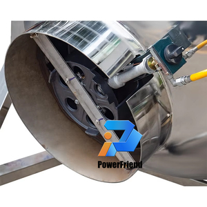 <span class=keywords><strong>Wok</strong></span> Planetario Comercial Motorizado Powerfriend de <span class=keywords><strong>140</strong></span> kg, de Acero, para Cocinar Carne, Salsas Picantes, Mantequilla de Maní y Hot Pot - Product Image 6