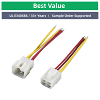 Arnés de Cables de PVC Personalizado 18AWG de 16 Pines con Código de Color para Batería de Bicicleta Eléctrica, Bloque de Terminales de Tornillo Trenzado de Fibra de Vidrio para Automóvil/Motocicleta