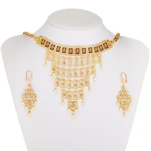 Women's Jewelries Set Two Piece Necklace Earring Sets For Girls dubai jewelry set Women jewelry