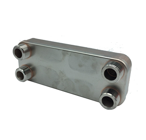 Scambiatore di Calore <span class=keywords><strong>a</strong></span> Piastre in Acciaio Inox SS304/SS316L Certificato CE HRALE B3-18B per Refrigerazione - Product Image 1
