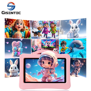 IPS Educational Learning Kids <b>7</b> <b>Inch</b> <b>Android</b> 15 Wi-Fi Capacitive Screen 4+64GB Fashion Silicone Case Drop Resistance <b>Tablet</b> PC - Product Image 1