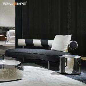 Conjunto de sofá seccional de cuero de lujo, estilo moderno, suave y extensible para sala de estar, de Soft Furniture - Product Image 3