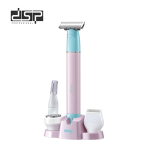 Afeitadora Eléctrica Dsp para Mujer, Cuchilla de Acero Inoxidable, 8000 RPM, Recargable, Depiladora Corporal con Múltiples Accesorios - Product Image 1