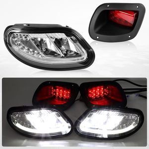 Kit de Luces LED para Carrito de Golf EZGO <span class=keywords><strong>TXT</strong></span> Freedom Valor 2014 en Adelante, 12V, Faro Delantero, Luz Trasera, Direccional, Luz de Freno, Bocina, Homologado para Circular por la Calle - Product Image 3