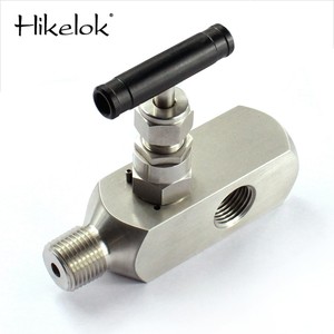 Válvulas Manifold Hikelok de Alta Presión (6000 psi), Acero Inoxidable, Puerto Único/Múltiple, <span class=keywords><strong>1</strong></span>/2'' 3/4'' NPT BSP, Válvula de Manómetro de 2 Vías - Product Image 4