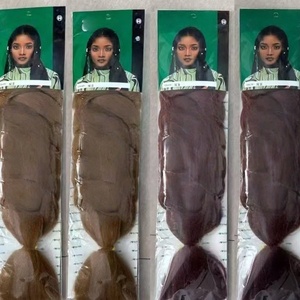 Hot Bán Bán Buôn 41 Inch 165G Đầy Màu Sắc Tổng Hợp Dải Bện Phần Mở Rộng Tóc Tổng Hợp Bện Tóc - Product Image 4