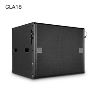Subwoofer passif GLA18 de 18 pouces, 3200W de puissance de crête, 8 ohms, haut rendement, haut-parleur de basses professionnel pour clubs, scènes, locations et événements en plein air