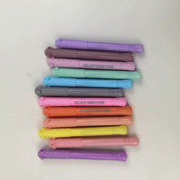 Crayons d'art pastel économiques à mécanisme rotatif, connectables en baril, prix d'usine, pour la vente en gros de papeterie scolaire