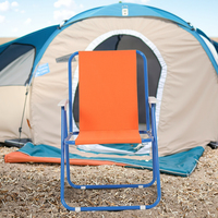 Vente en gros de chaise pliable pour l'extérieur, légère, portable, compacte, pour le camping et la pêche au printemps