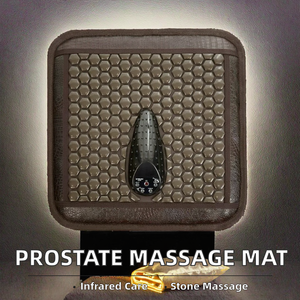 Coussin de massage de la prostate avec luminothérapie et <span class=keywords><strong>acupuncture</strong></span>, <span class=keywords><strong>matelas</strong></span> à pierres de tourmaline pour application corporelle - Product Image 1