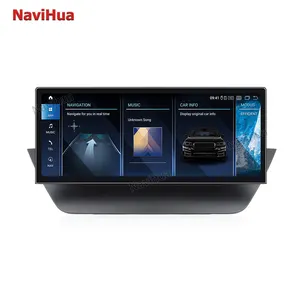 NaviHua 12.3 'senza fili Carplay Android Auto schermo LCD per BMW X1 E84 2012 2021CIC Auto elettronica Video lettore multimediale DVD