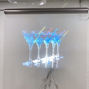 16: 9 / 1:1 / <span class=keywords><strong>4</strong></span>:3 acústica transparente marco fijo pantalla de proyección para Halloween holografía - Product Image 5