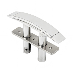 Nouveautés : Étriers pliants de luxe en acier inoxydable 316L, poli miroir, pour matériel marin - Product Image 3