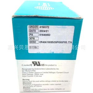 Er40a100s5 28p6x6pr5.774 Incremental Encoder Industrial Automation Terminal <b>Block</b> 38mm - Product Image 1