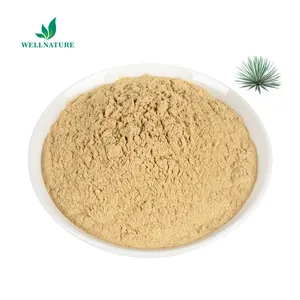 Natural Yucca Extract 10%-90% Content Dry Power Supplied By Factory For Animal Food With ISO/KOSHER/HALAL/FARM-QS OEM ODM