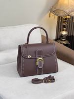 Sac à rabat tendance en PU avec fermeture à boucle, couleur unie, deux sangles, portable, bandoulière, pour femme, modèle 1101 #