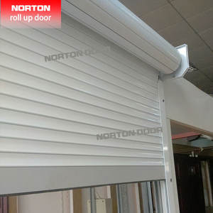 Norton 8x7 Barato Aço <span class=keywords><strong>Roll</strong></span> up Porta Container Metal Roller Shutter Garagem Portas para Armazém - Product Image 2