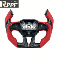 Volant en fibre de carbone de forme unique RPPF, accessoires d'usine faits maison pour Dodge Charger/SRT Challenger/Durango 2015+