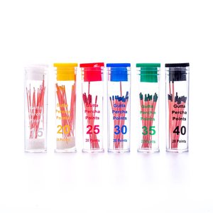SJ Dental Consumables: Punte di Guttaperca Dentale GP Economiche, Conicità 04 06, Prezzo e Dimensioni 15-40, Guttaperca Meta - Product Image 5