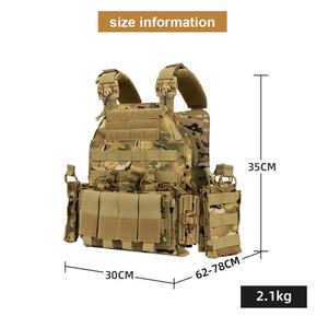 Équipement tactique Artex, autres équipements de protection personnelle, porte-plaque balistique en nylon, gilet tactique Molle, gilet pare-balles, tactique - Product Image 5