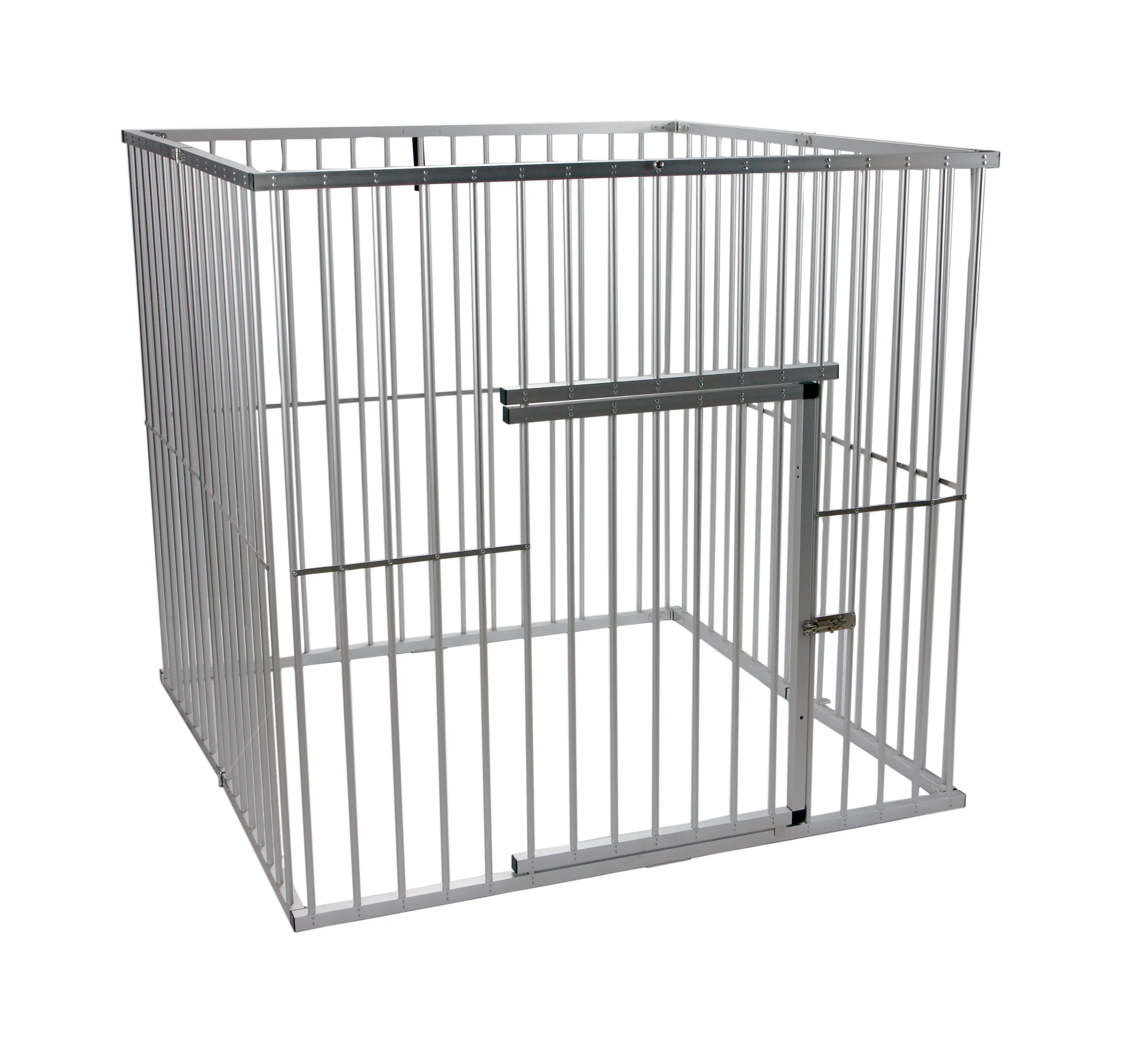 Aeolus Indoor & Outdoor Square Pet fence Aluminum Dog Exercise Pen